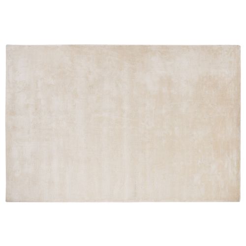 Tapis En Viscose Beige Clair 140 X 200 Cm Gesi Ii