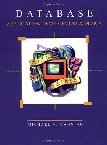 Database Application Development & Design W/Erd Drawing Tool