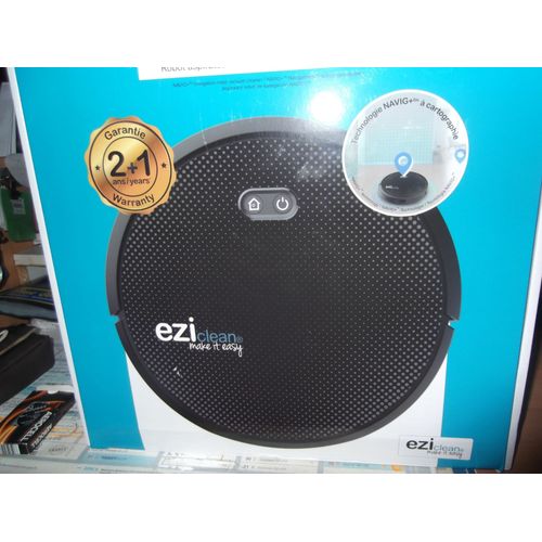 vend robot aspirateur connecte a navigation NAVIG+TM. marque eziclean connectx500