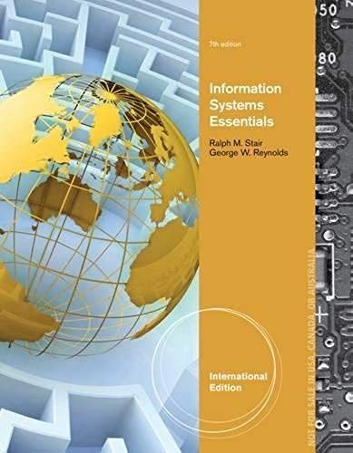 Fundamentals Of Information Systems, International Edition