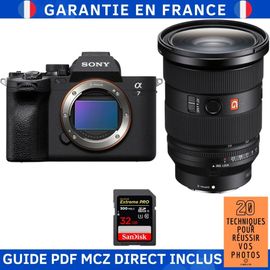 Sony Alpha 7 IV + FE 24-70mm f/2.8 GM II + 1 SanDisk 32GB Extreme PRO UHS-II SDXC 300 MB/s + Guide PDF MCZ DIRECT '20 TECHNIQUES POUR RÉUSSIR VOS PHOTOS'