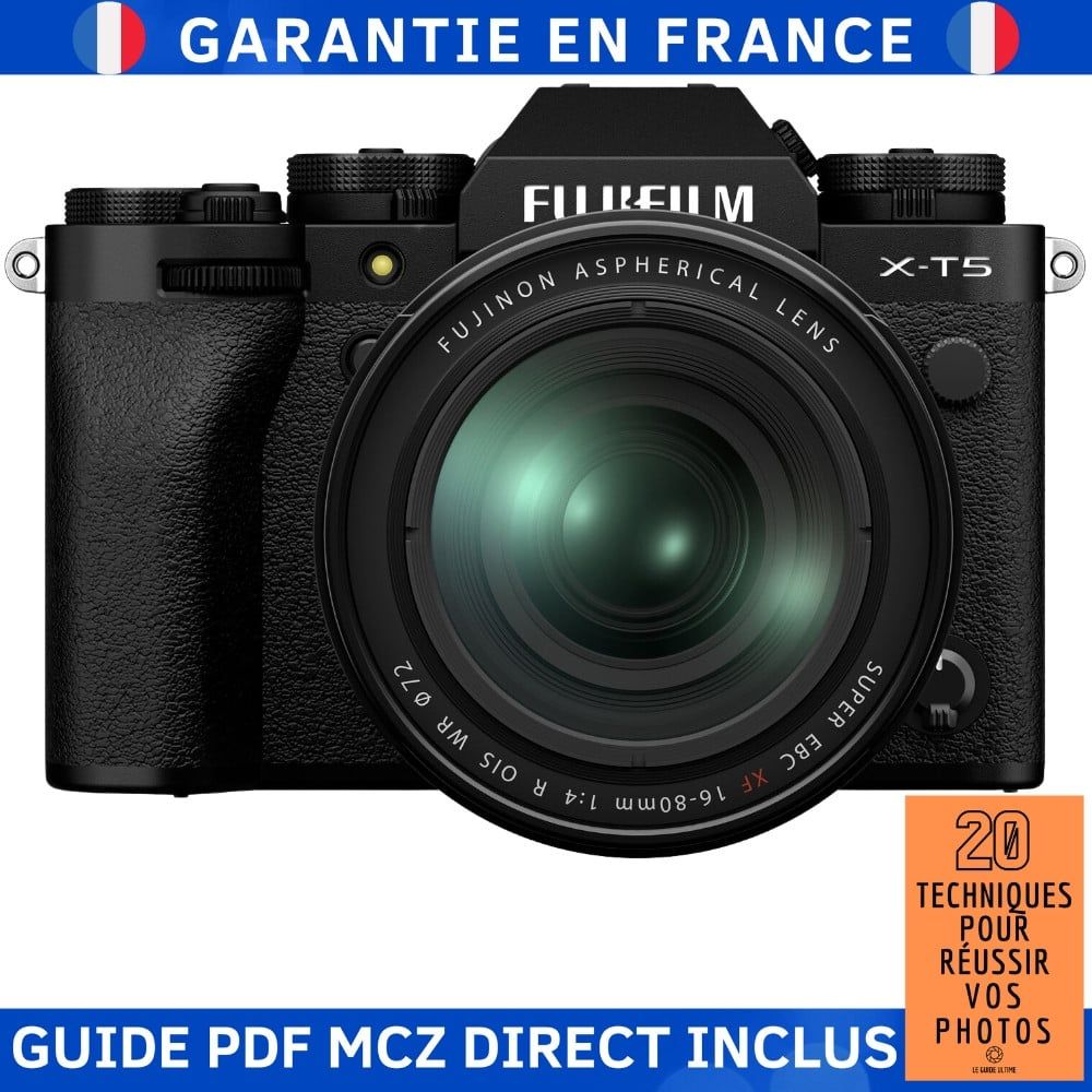 FUJIFILM Hybride X-S10 NOIR + Objectif Fujinon XF 16-80 f/4 WR