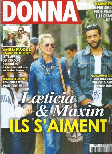 Donna 2019 Laeticia Hallyday, Vanessa Paradis & Bencherit, Ingrid Chauvin, Karine Ferri, Jamel Debbouze, Kad Merad, Adjani, Nathalie Baye, Omar Sy, L. Manaudou & Jérémy Frérot, Grégoire & Alizée N° 1