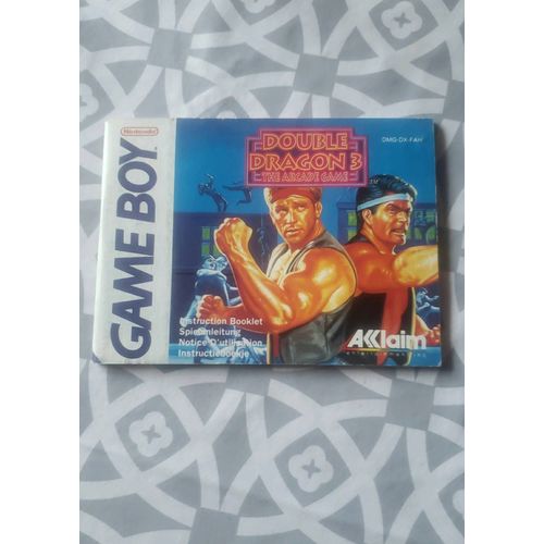 Notice Double Dragon Game Boy