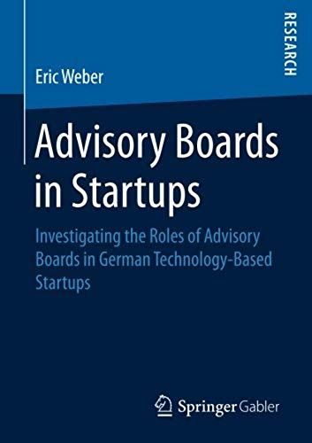 Advisory Boards In Startups