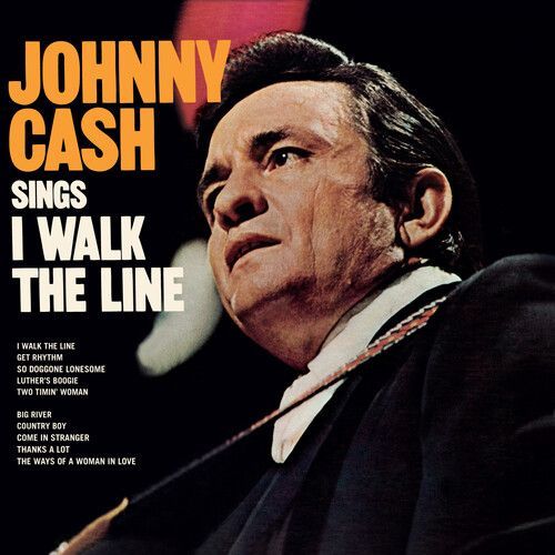 Johnny Cash - Sings I Walk The Line - Limited 180-Gram Orange Colored Vinyl With Bonus Tracks [Vinyl Lp] Bonus Tracks, Colored Vinyl, Ltd Ed, 180 Gram, Orange, Spain - Import