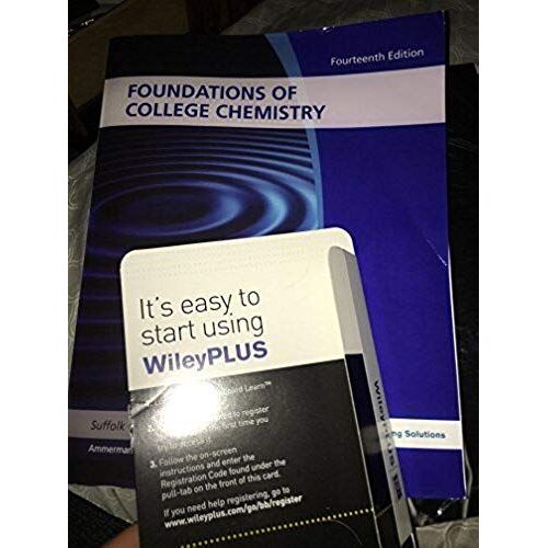 "Foundations Of College Chemistry" Suffolk County Community College Fourteenth Edition