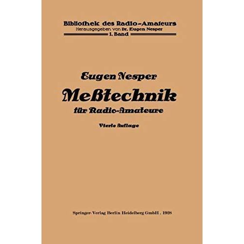 Meßtechnik Für Radio-Amateure