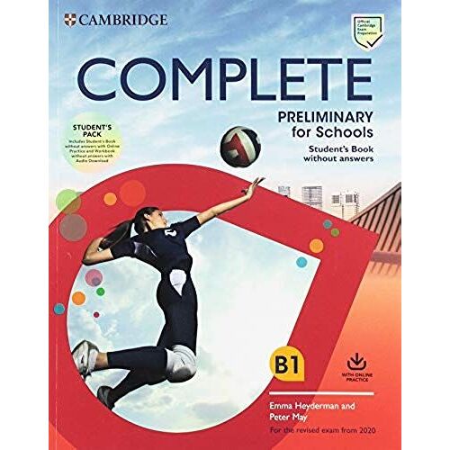 Complete Preliminary For Schools Student's Book Without Answers With Online Practice And Workbook Without Answers With Audio Download