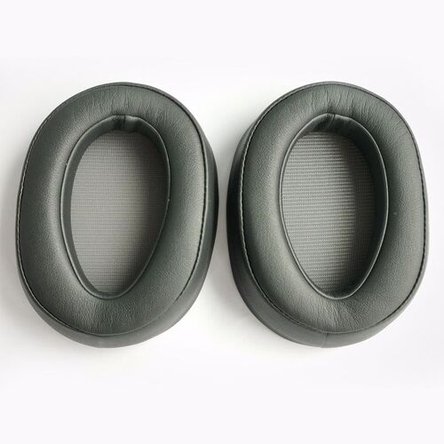 Convient aux casques SONY/Sony MDR-100ABN WH-H900N Coussinets en cuir Coussinets [Titanium]