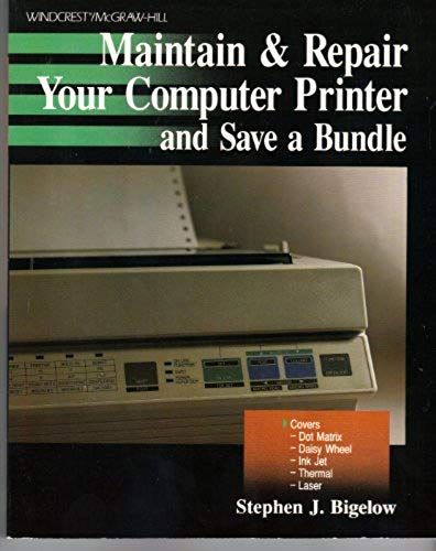 Maintain And Repair Your Computer Printer And Save A Bundle