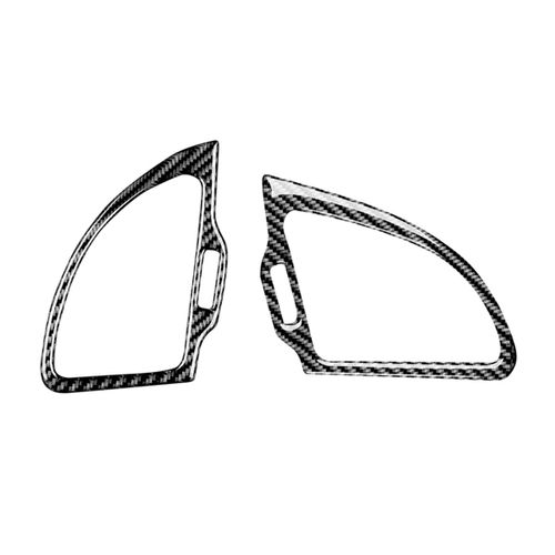 Véritable Fibre De Pour 2018-2023 Tableau De Bord De Voiture Côtés Sortie D'aération Couvercle Garniture Autocollant Accessoires Intérieurs
