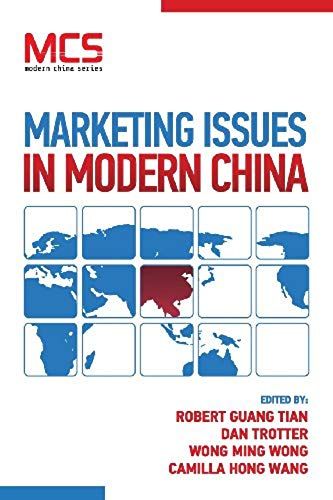 Marketing Issues In Modern China
