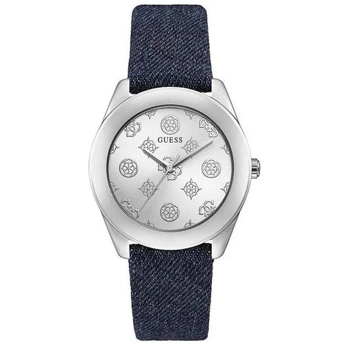 Montre - Guess - Peony G Gw0228l1 - Cuir Bleu - Quartz - Argenté