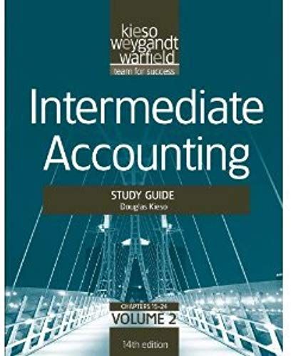 Intermediate Accounting, , Study Guide, Vol. Ii (Volume 2)