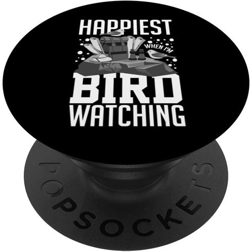 EPKH-Jumelles d'observation des oiseaux Chats Observation des oiseaux Débutant PopSockets PopGrip Interchangeable
