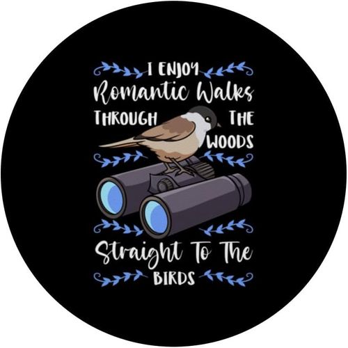 EPKH-Jumelles d'observation des oiseaux Chats Observation des oiseaux Débutant PopSockets PopGrip Interchangeable