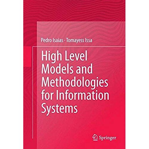 High Level Models And Methodologies For Information Systems