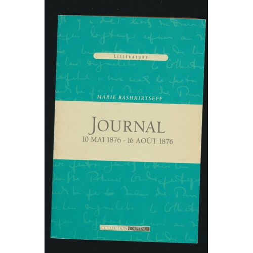 Journal - 10 Mai 1876 - 16 Aout 1876