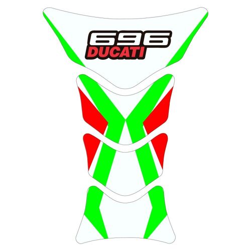 Autocollants Compatible Avec De Protection De Réservoir Moto Ducati 696 Mod.4