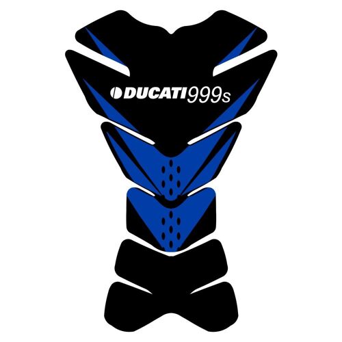 Autocollants Compatible Avec De Protection De Réservoir Moto Ducati 999s Mod.2
