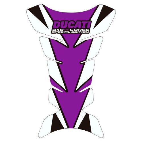Autocollants Compatible Avec De Protection De Réservoir Moto Ducati Corse 848 Evo Special Edition Mod.3