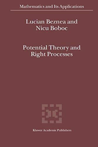 Potential Theory And Right Processes