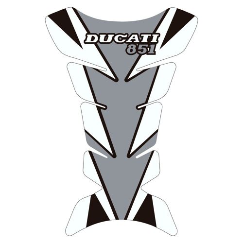 Autocollants Compatible Avec De Protection De Réservoir Moto Ducati 851 Mod.3
