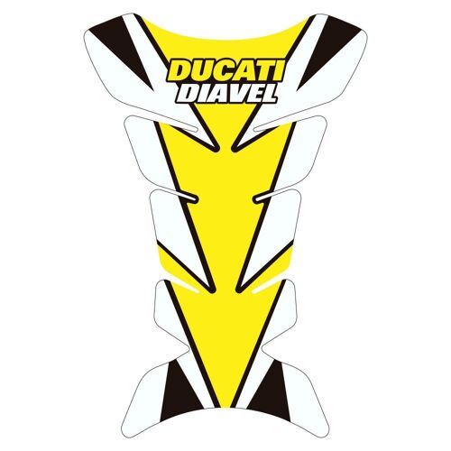 Autocollants Compatible Avec De Protection De Réservoir Moto Ducati Diavel Mod.3