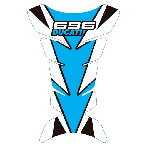 Autocollants Compatible Avec De Protection De Réservoir Moto Ducati 696 Mod.3