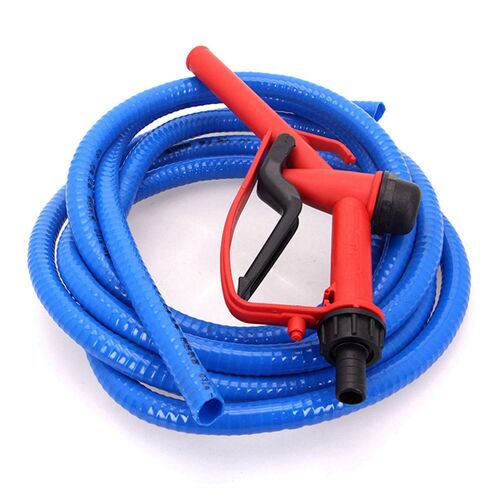 Outil Manuel De Buse Carburant Robuste Avec Crochet, Droite, D'essence, Débit Maximum 45 L/M