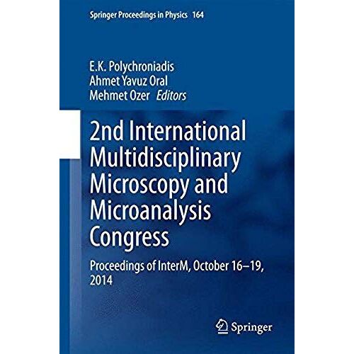 2nd International Multidisciplinary Microscopy And Microanalysis Congress