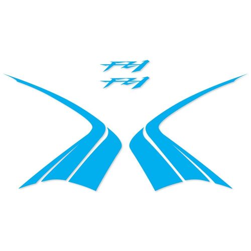 Kit Autocollants Compatible Avec Moto De Yamaha Fz1 Fazer