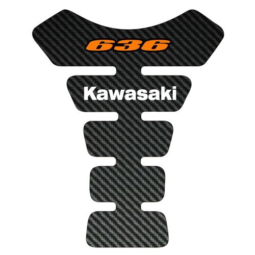 Autocollants Compatible Avec De Protection De Réservoir De Moto Kawasaki 636 Mod.8