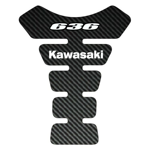 Autocollants Compatible Avec De Protection De Réservoir De Moto Kawasaki 636 Mod.8