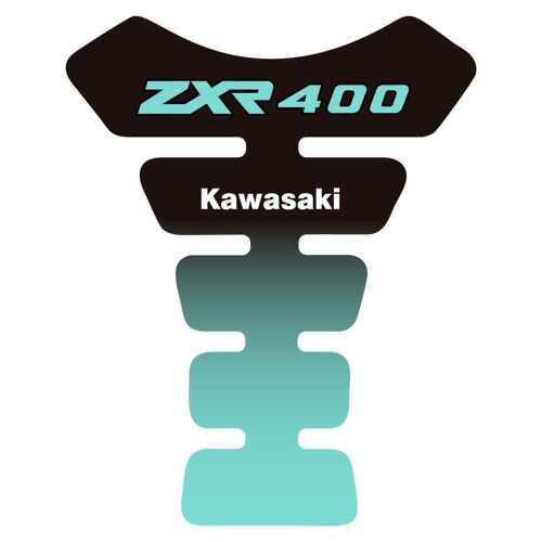 Autocollants Compatible Avec De Protection De Réservoir De Moto Kawasaki Zxr 400