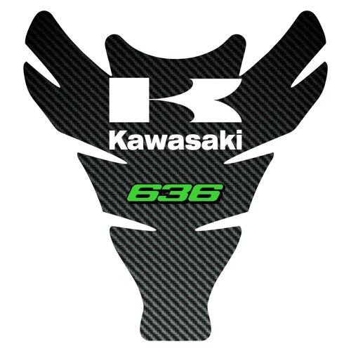 Autocollants Compatible Avec De Protection De Réservoir De Moto Kawasaki 636