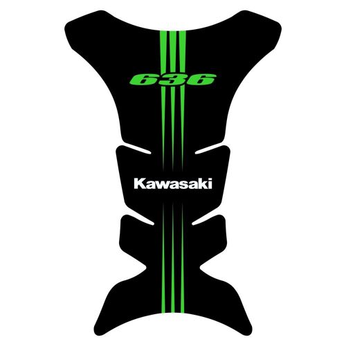Autocollants Compatible Avec De Protection De Réservoir De Moto Kawasaki 636 Mod.4