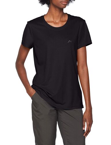 Maier Sports - Women's Waltraud - T-Shirt Technique Taille 40, Noir