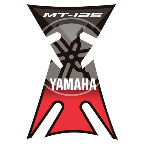 Autocollants Compatible Avec De Protection De Réservoir De Moto Yamaha Mt 125 Mod.2