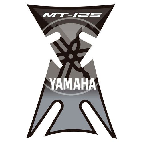 Autocollants Compatible Avec De Protection De Réservoir De Moto Yamaha Mt 125 Mod.2