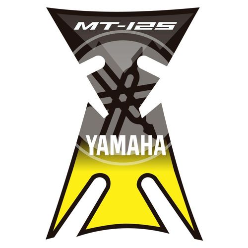 Autocollants Compatible Avec De Protection De Réservoir De Moto Yamaha Mt 125 Mod.2