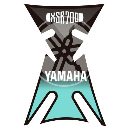 Autocollants Compatible Avec De Protection De Réservoir De Moto Yamaha Xsr 700 Mod.2