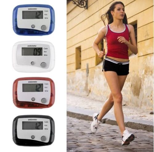 Podomètre Running Compteur De Pas Electronique Lcd Entrainement Course Jogging Marche Portable