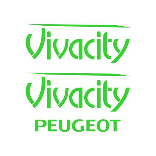 Kit Autocollants Compatible Avec Scooter Moto Peugeot Vivacity