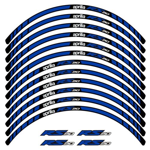 Kit Autocollants Compatible Avec Avecjante Moto Aprilia Rs 50