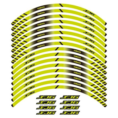 Kit Autocollants Compatible Avec Avecjante Moto Yamaha Xj6 Mod.5