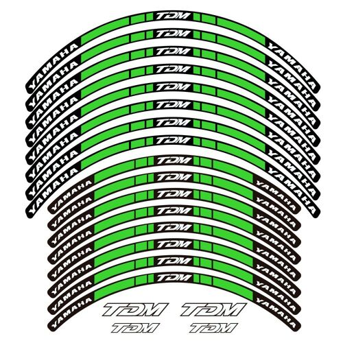 Kit Autocollants Compatible Avec Avecjante Moto Yamaha Tdm