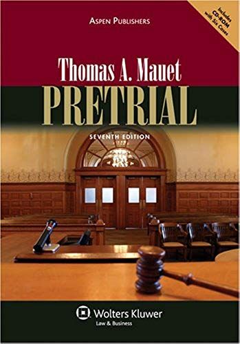 Pretrial, Seventh Edition