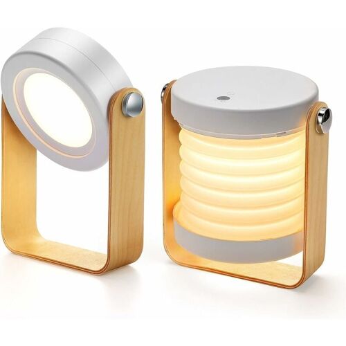 Lampe De Chevet Dimmable Touch Light,Lampes De Chevet Portables Pour Lampe De Chevet Avec Table De Nuit Portable Safe Night Light (Blanche) Goodnice